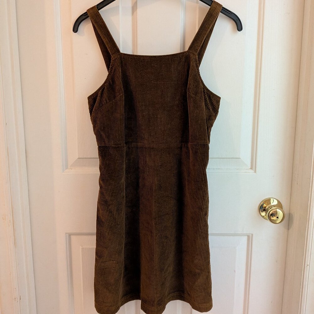 American Eagle Brown Corduroy Dress